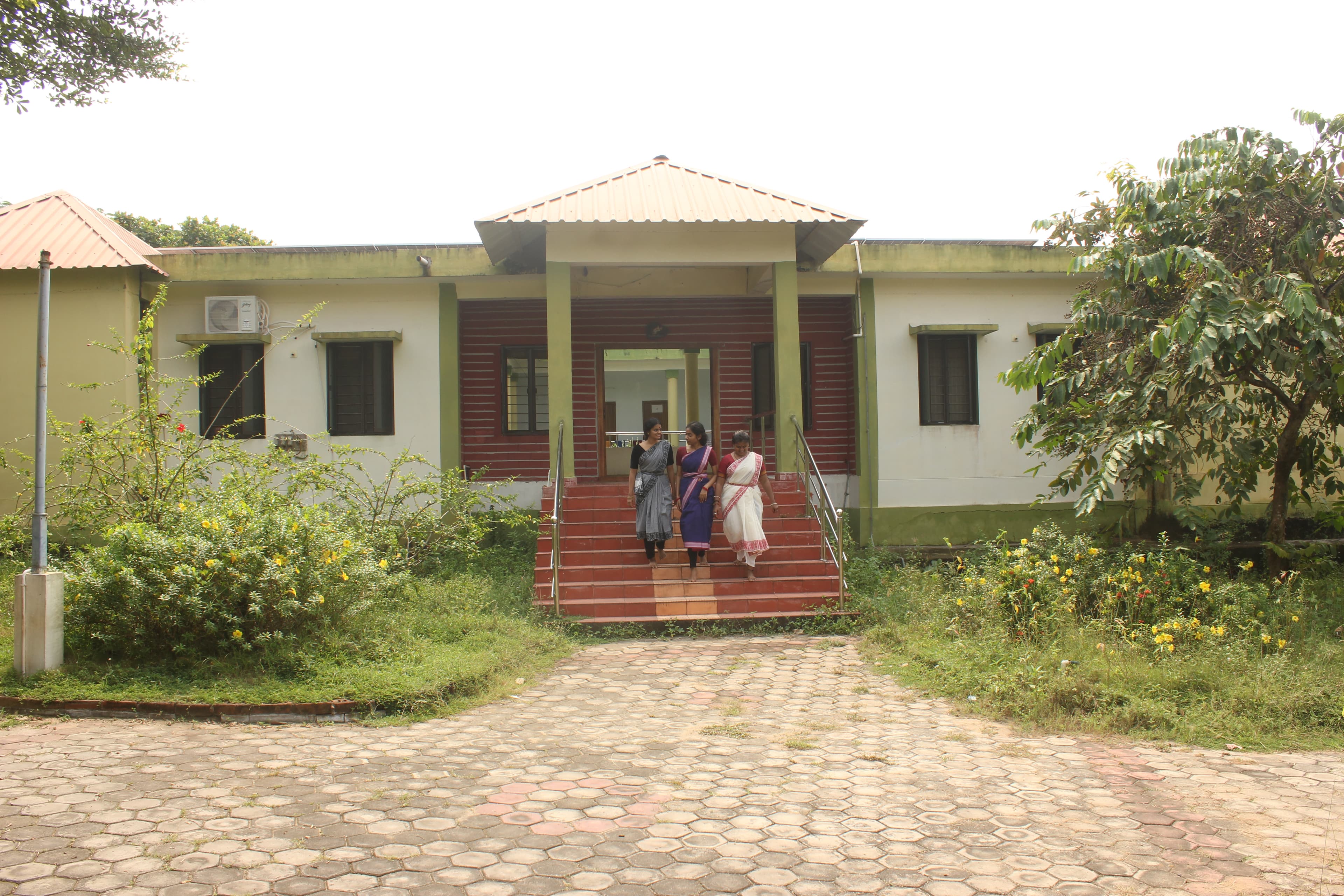 Campus environment representing the gurukulam experience at Sampradaayam.